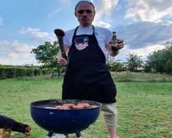 Joost is also interested in barbeque and other fun activities.